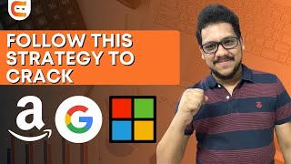 Follow THIS Strategy to Crack Google Amazon Microsoft! #shorts