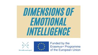 Dimensions of emotional intelligence