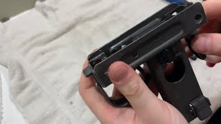 Uzi Build [PART 1] GRIP FRAME DISASSEMBLY