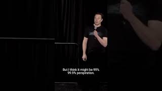 Elon Musk says IDEATION is the easy part