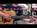 Doxology/Great Amen - ENGLISH version with basic guitar chords & lyrics- guitar tutorial