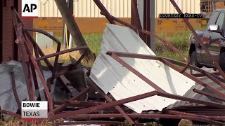 Severe storms damage North Texas region