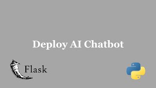 Flask tutorial Web Deploy Chatbot with Python | Machine Learning project Part 2 #chatbot