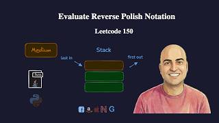 Evaluate Reverse Polish Notation - Leetcode 150 | Optimal Stack Solution (Java & Python)