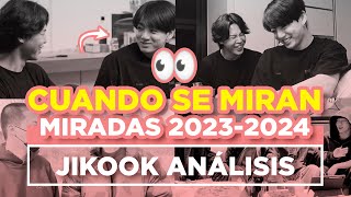 JIKOOK - MIRADAS DE JIMIN Y JUNGKOOK 2023 Y 2024 ¡Actualizado! (Cecilia Kookmin)