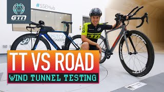 Time Trial Bike vs Road Bike | Wind Tunnel Testing