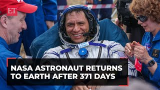 NASA Astronaut Frank Rubio returns to Earth after spending record 371 days in space