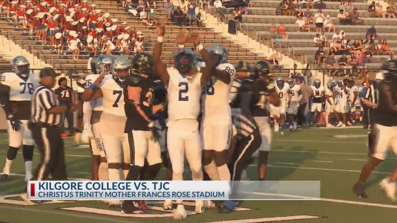 Kilgore College Beats TJC - YouTube