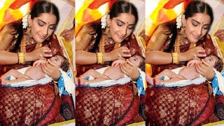Sonam Kapoor Baby Boy Name and Face Revealed Ceremony