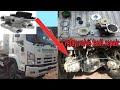 handbrake Valve relay valve fault repairing Isuzu Fvz truck