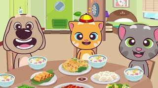 Lunar New Year | Talking Tom Minis | Cartoons for Kids | WildBrain Kids