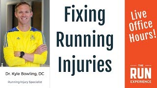 🔴  Fixing Your Running Injuries : Office Hours with Dr. Bowling (and Craig!)