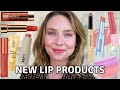 NEW LIP PRODUCT LAUNCHES! Refy, Kosas, Elf, Hourglass, Kylie, Merit, Live Tinted, Glow Recipe, etc