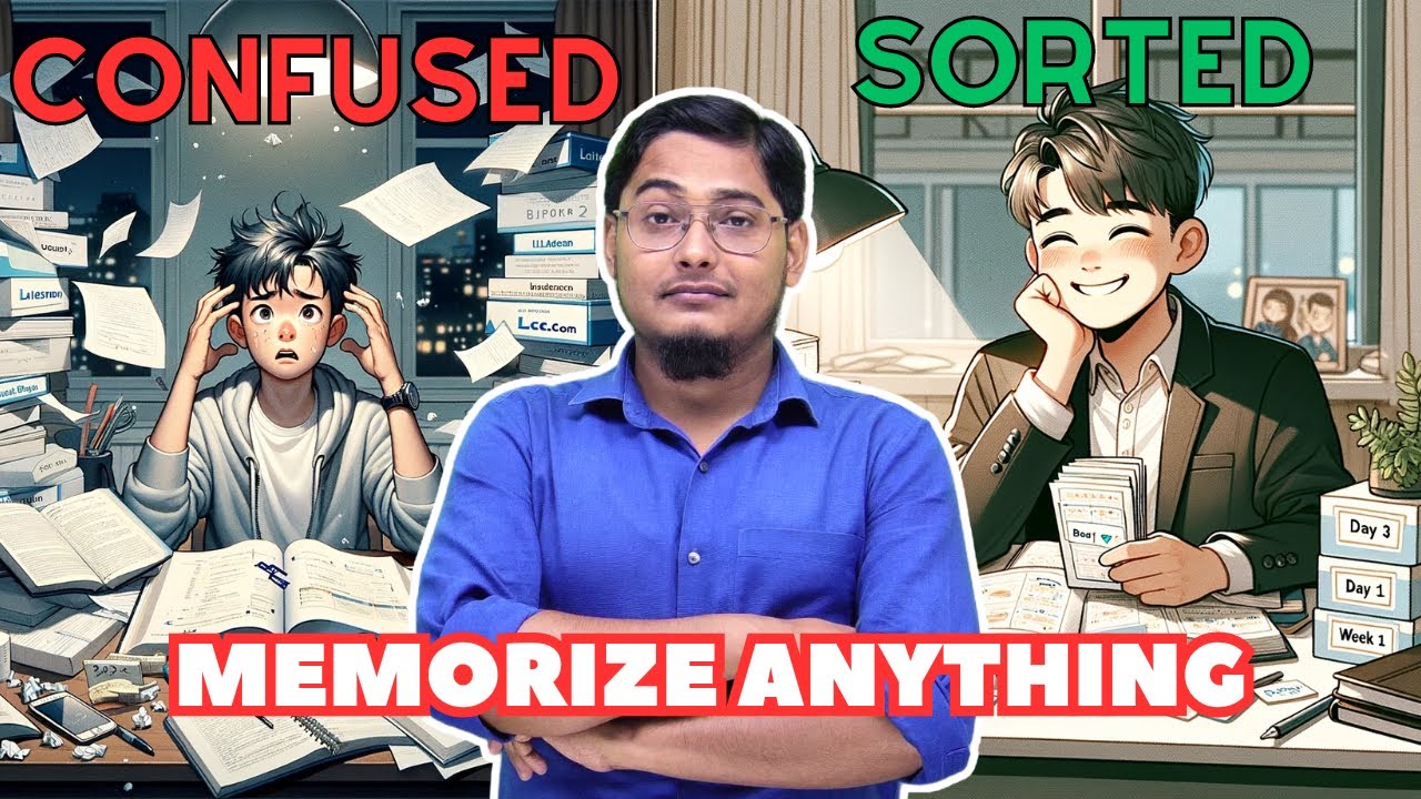 The Best Way For Memorizing Anything Leitner System Youtube