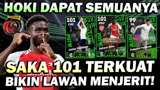 HOKI BANGET DAPAT SEMUANYA! SAKA 101 SPESIAL DOUBLE TOUCH, MADDISON 101, VALVERDE VERSI BEK! BANTAI