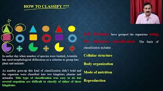 Lec 2: Classification of Living Organisms (Part 1) #swayamprabha #CH31SP