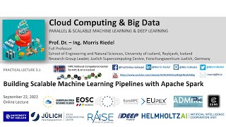 2022 Cloud Computing and Big Data Practical Lecture 3.1 Scalable ML Pipelines with Spark Part1 👨‍💻