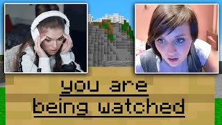 Trolling 2 Girl Streamers that think they are alone on minecraft...