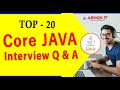 Core Java FAQ: Frequently Asked Interview Questions and Answers for Java Developers