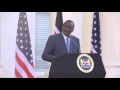 Press Conf -Presidents Obama & Kenyatta