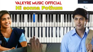 Hi Sonna Pothum Keyboard Cover + Tutorial Notes Free download - Comali | Jayam Ravi | Hiphop Tamizha
