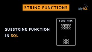 Substring Function in SQL | String Function | SQL Series: #40