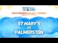 St Mary's vs Palmerston: Round  1 - Men's Premier League: 2019-20 TIO NTFL