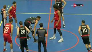 مباراة الأهلي ومصر للتأمين ضمن منافسات دوري كرة السلة - رجال