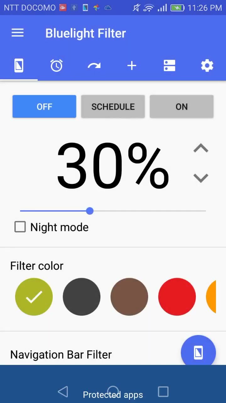 Bluelight Filter – System settings for HUAWEI devices