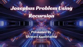 Josephus problem using recursion | IT Code Skills | Java Programming