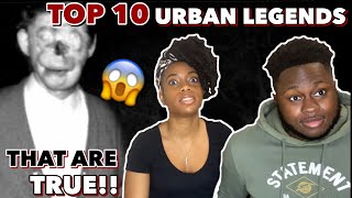 TOP 10 SCARY URBAN LEGENDS THAT ARE ACTUALLY TRUE!! | Reaction Video