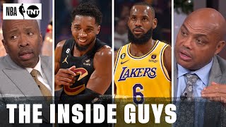 Donovan Mitchell Spoils LeBron's Return To Cleveland | Inside Reacts to Lakers vs. Cavs | NBA on TNT