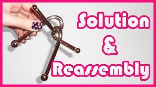 Metal IQ Puzzle Solution & Reassembly | DevinCrystie