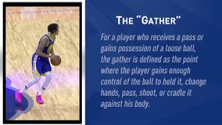 NBA Video on Traveling for Standing & Progressing Players & "The Gather"