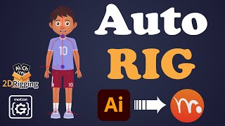 Auto Rigging in Moho (2D Rigging toolbox V2.0)