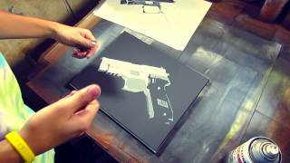 Tutorials, Tips, & Tricks! "General Stencil Spraying" by BASE45