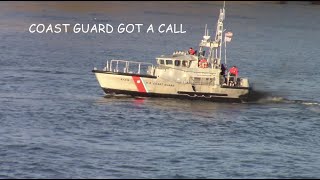 COAST GUARD TO THE RESCUE #coastguard  #mendocinocoast  #noyoharbor #fishinglife