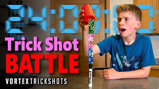 Making TRICK SHOT VIDEOS in 24 Hours…