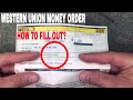 ✅  How To Fill Out Western Union Money Order 🔴