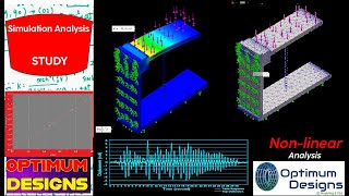 SolidWorks Tutorial simulation controlled #vibration damping in #solidworkstutorial #drawing #tips