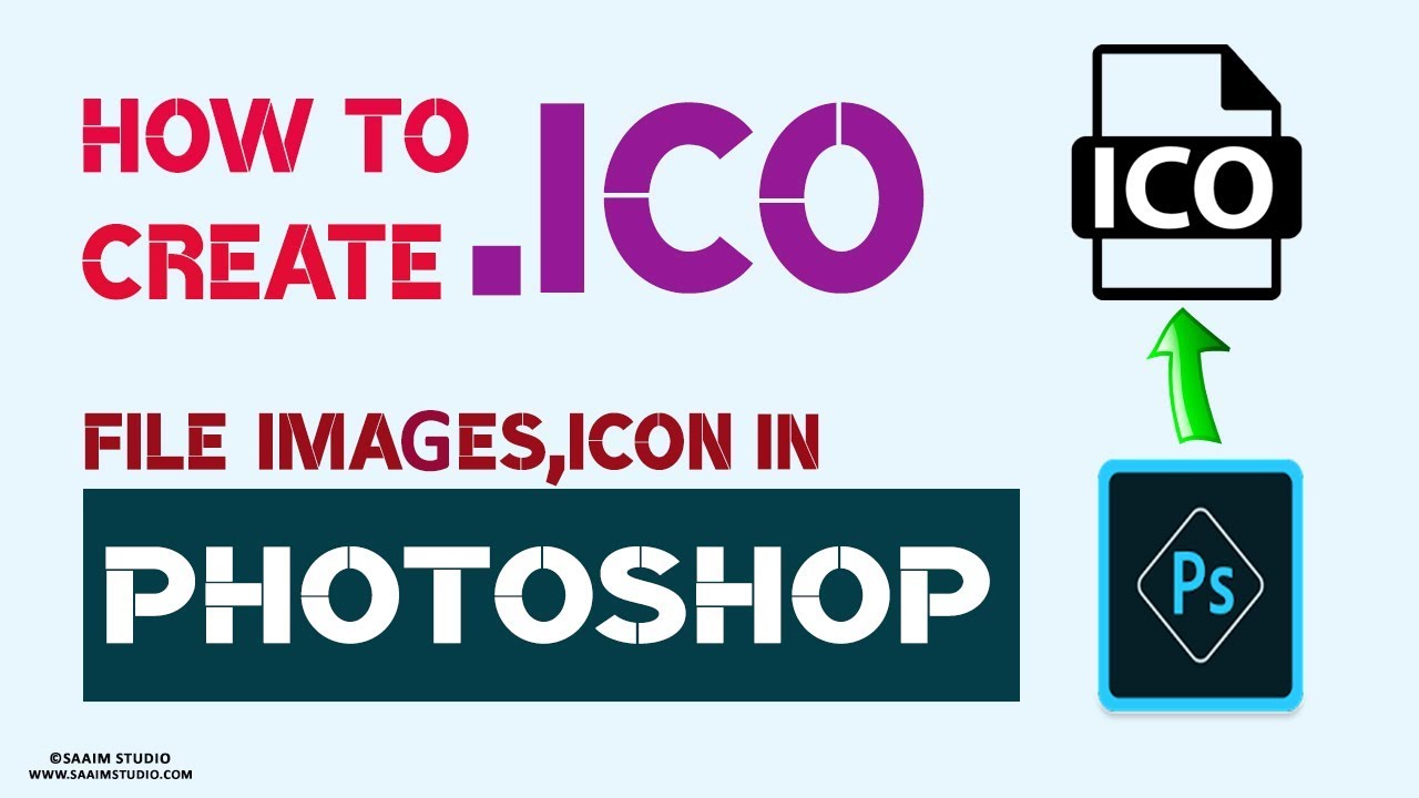 How to Create (.ICO) FAVICON File in Photoshop Best Way to create your own ICO File’ How to Create (.ICO) FAVICON File in Photoshop Best Way to create your own ICO File