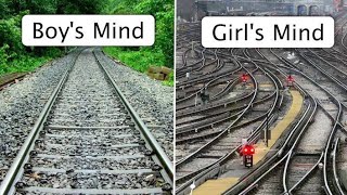 BOY'S MIND VS GIRL'S MIND🤔🤔