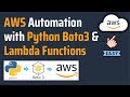 AWS Automation with Python, Boto3, AWS EventBridge & AWS Lambda