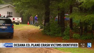 Oceana Co. plane crash victims ID’d