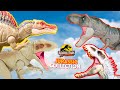 GIANT T-Rex VS I-REX Vs Indoraptor, Giganotosaurus | Jurassic Park, Jurassic World Dominion & More!