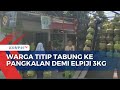 Imbas Kelangkaan, Warga Bengkulu Titip Tabung Elpiji 3 Kg dan Data Diri ke Pangkalan Gas