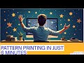 Pattern Printing by Nested loops | JAVA | Make Up Tutorial