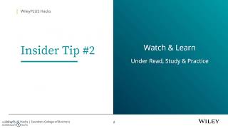 WileyPLUS - Exam Study Hacks - Spring 2019
