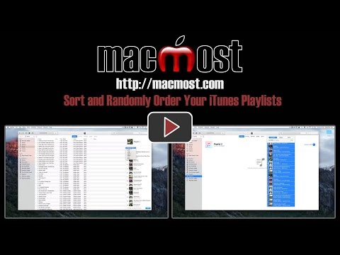 Sort and Randomly Order Your iTunes Playlists (#1276) Sort and Randomly Order Your iTunes Playlists (#1276)