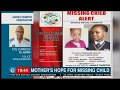 Mother's hope of finding missing child